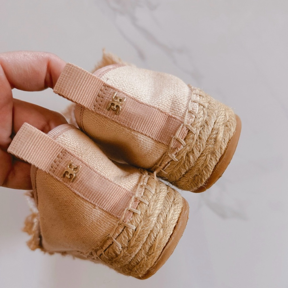 Sam Edelman Blush Bow Espadrille Flats Loafers - Picture 6 of 6